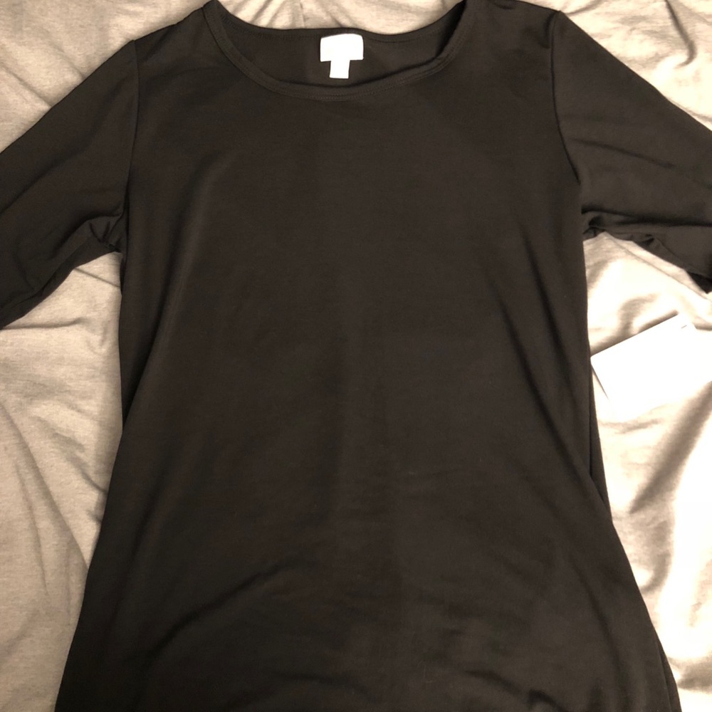 NWT Lularoe Gigi HTF SOLID BLACK!!